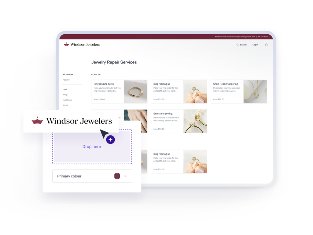 branded-reshyne-webpage-for-jewelry-store